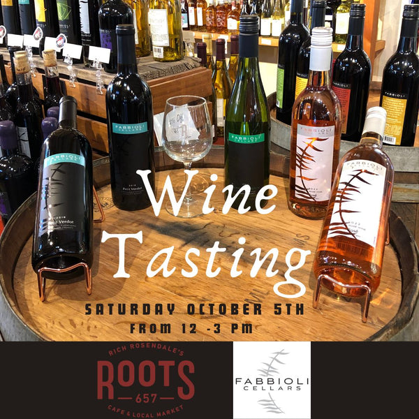 Wine Tasting - Fabbioli Cellars, Saturday