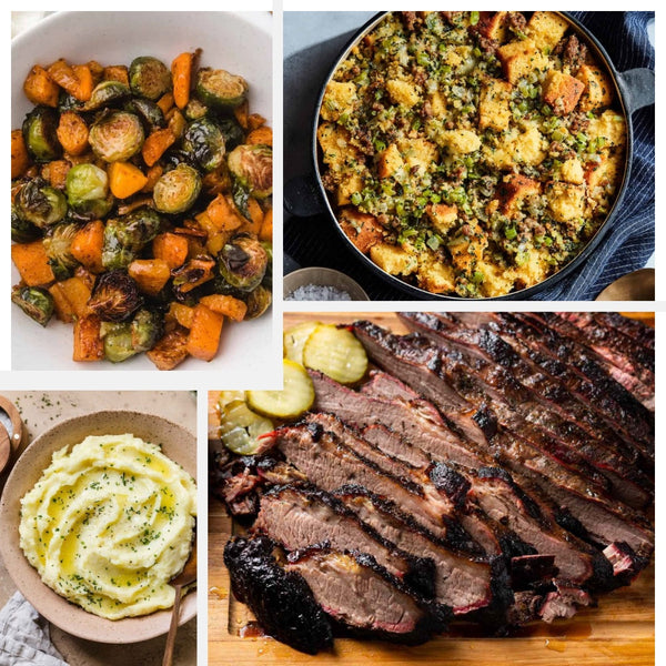 Holiday Dinner Value Pack #4 - Whole Petit Brisket plus choice of 3 sides